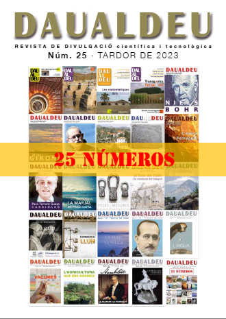 MERIDIÀ ZERO publica el número 25 de la revista de divulgació científica i tecnològica DAUALDEU – Tardor de 2023