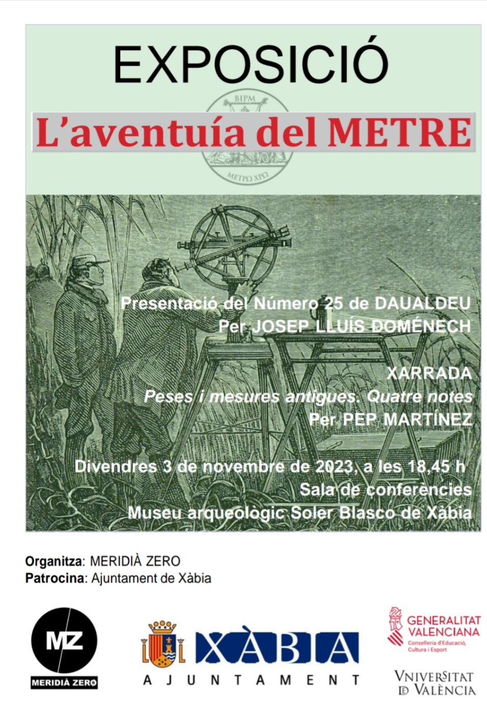 Presentació del número 25 de la revista DAUALDEU per Josep Lluís Doménch. Xarrada “Peses i mesures antigues. Quatre notes.” per Pep Martínez.