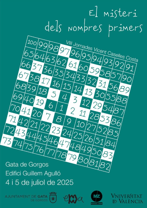 Les matemàtiques tornen a Gata amb les VIII Jornades Científiques Vicent Caselles Costa