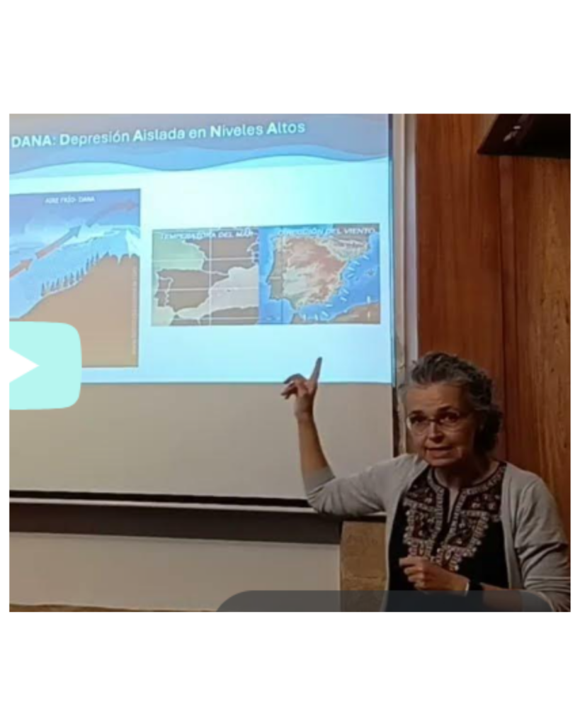 VÍDEO DE LA CONFERÈNCIA: “La DANA de València: Análisis técnico de una tragedia”