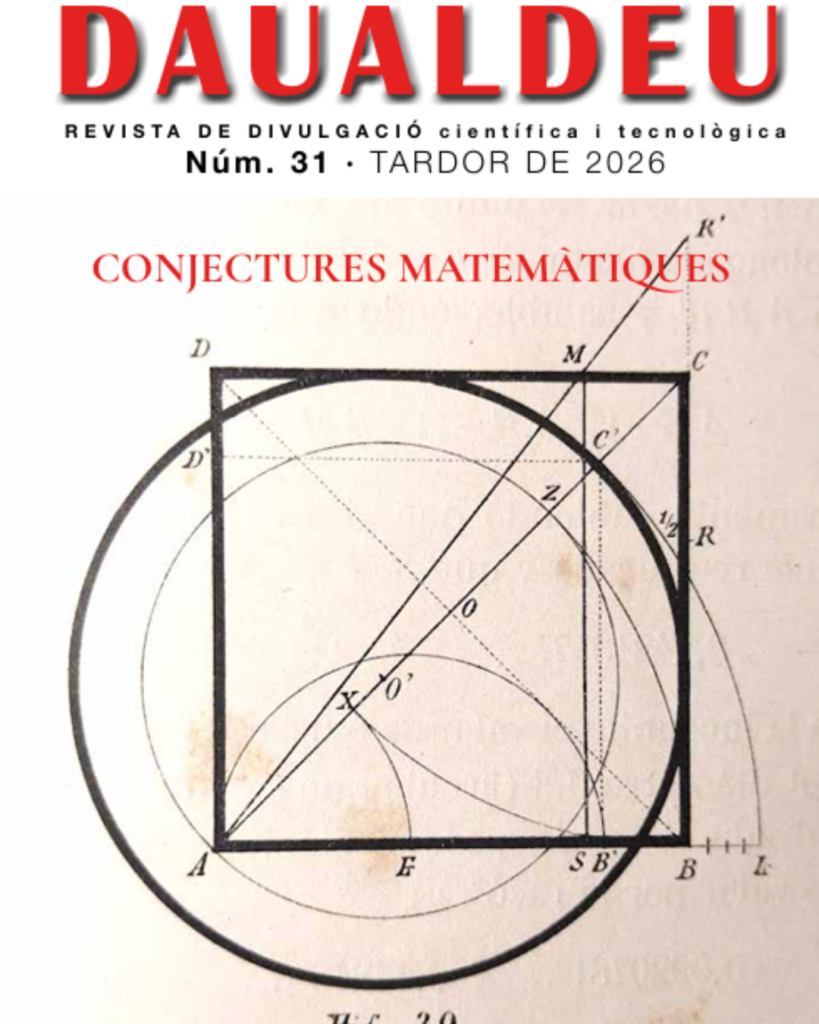 Ja està disponible el núm. 31 de la revista DAUALDEU: «Conjectures Matemàtiques»